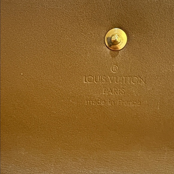 Louis Vuitton Metallic Gold Monogram Wallet - Picture 9 of 11